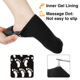 Codream lotion infused interior of sock shown to retain moisture