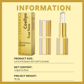 Long-lasting wear keeps lips hydrated through the day.