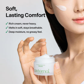 Coeternal Calming Hydration Cream suitable for day and night routines.