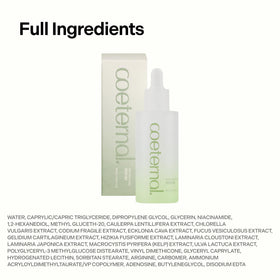 Coeternal Deep Moisture Serum promotes a glass-skin glow after use.