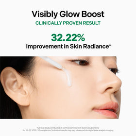 Coeternal Deep Moisture Serum applied under makeup for a smooth base.