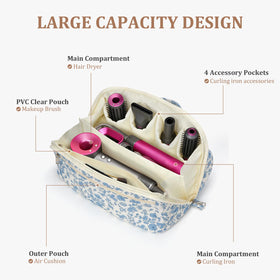 Cohawk floral-pattern travel bag adds style while protecting gear.