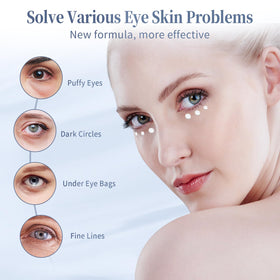 Coinore Retinol Under Eye Cream jar packaging conveys premium aesthetics and convenient use.