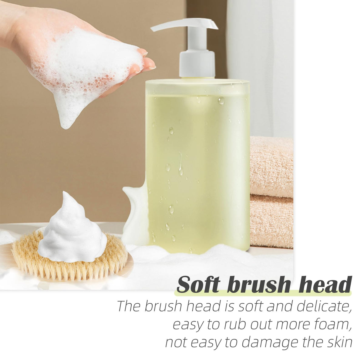 COINPOTIA wet and dry dual-use brush for versatile grooming