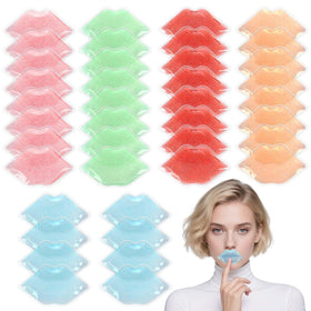 ColdCool ice pack lip tattoo compact provides soothing post-care cooling for reduced swelling.