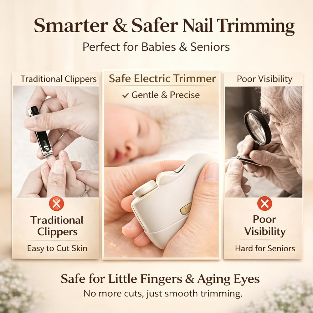 Colefoy electric nail clippers USB-C rechargeable with long-lasting battery