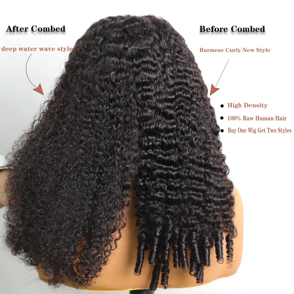Coliki pre-plucked natural hairline wig for seamless part