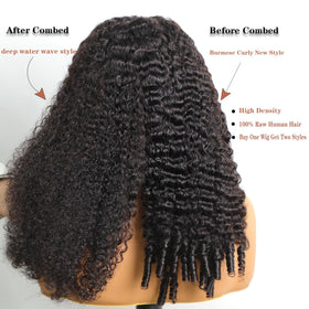 Coliki pre-plucked natural hairline wig for seamless part