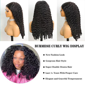 Coliki wear-and-go glueless closure wig for quick styling