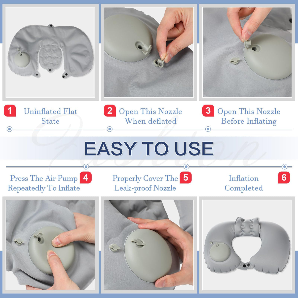 Colingmill bath pillow head neck support with adjustable buttons for personalized comfort.
