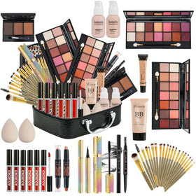 coliusa 2x14-color eyeshadow palette close-up reveals rich pigments and versatility