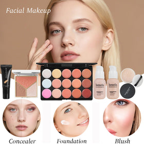 Coliusa foundation concealer primer trio for a smooth complexion