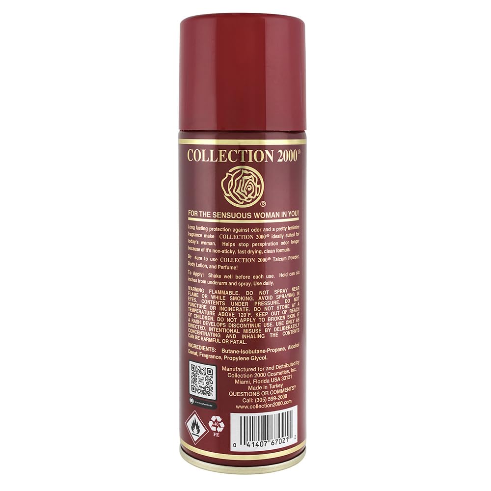 Collection Original 2000 deodorant application demonstrates quick drying non sticky finish