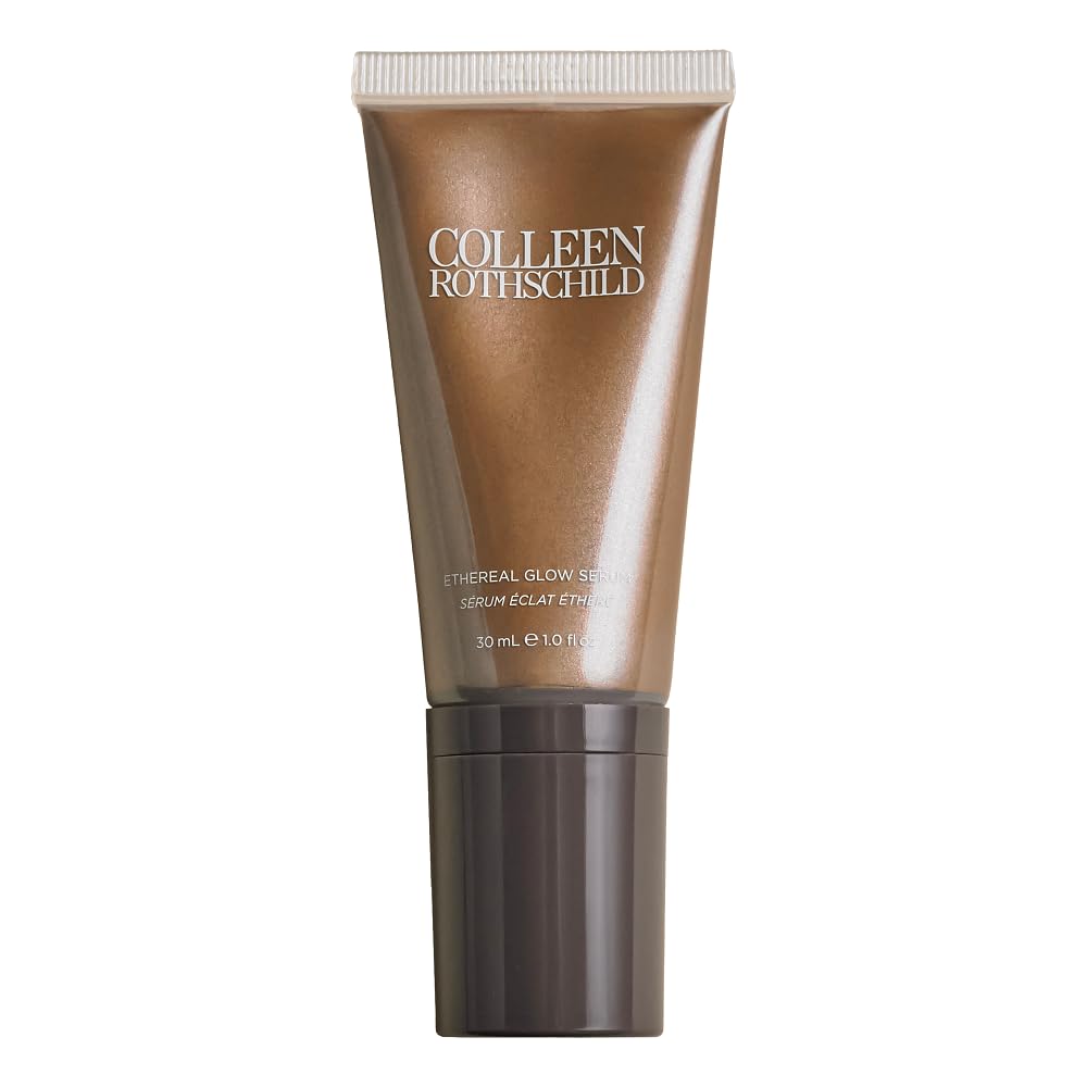 Colleen Rothschild Ethereal Glow Serum bottle showing sleek packaging and hydration