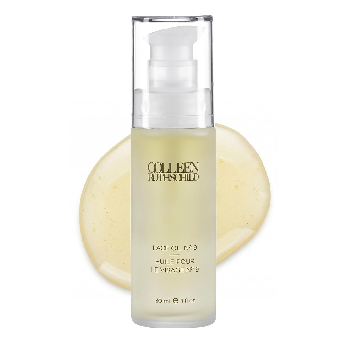 COLLEEN ROTHSCHILD Face Oil N°9 bottle pour for a luxurious morning skincare ritual