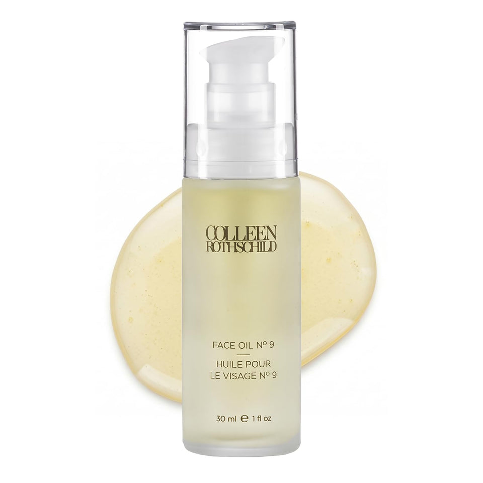 COLLEEN ROTHSCHILD Face Oil N°9 bottle pour for a luxurious morning skincare ritual