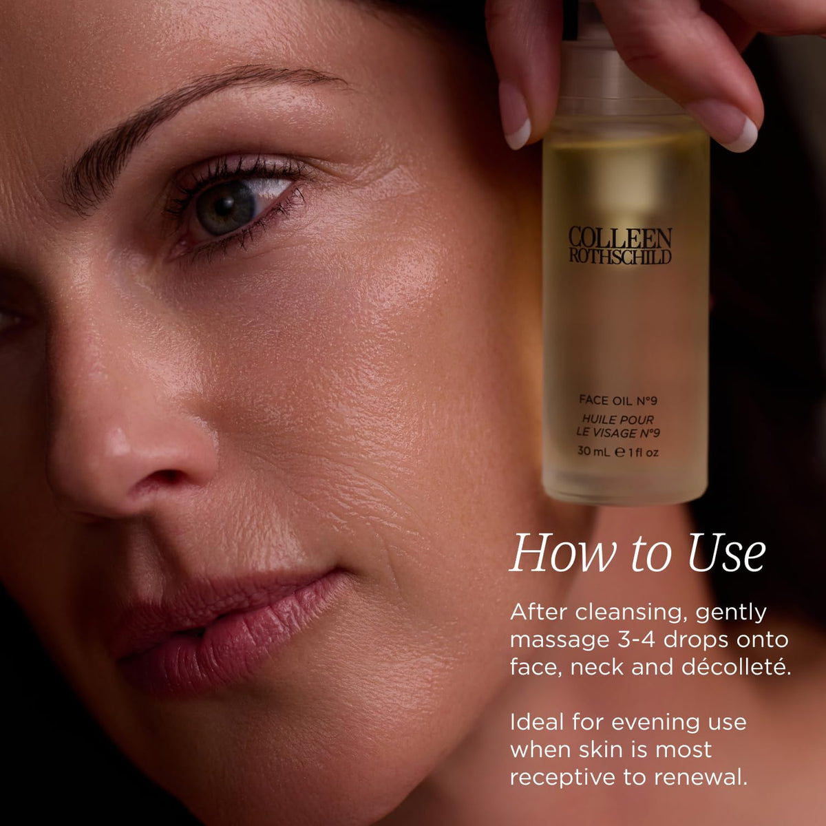 COLLEEN ROTHSCHILD Face Oil N°9 lightweight formula for a non-greasy finish