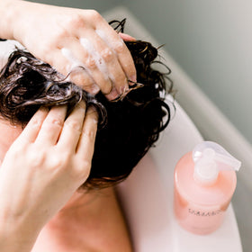 Colleen Rothschild Quench & Shine ingredients highlighted, including moringa oil and shea butter.