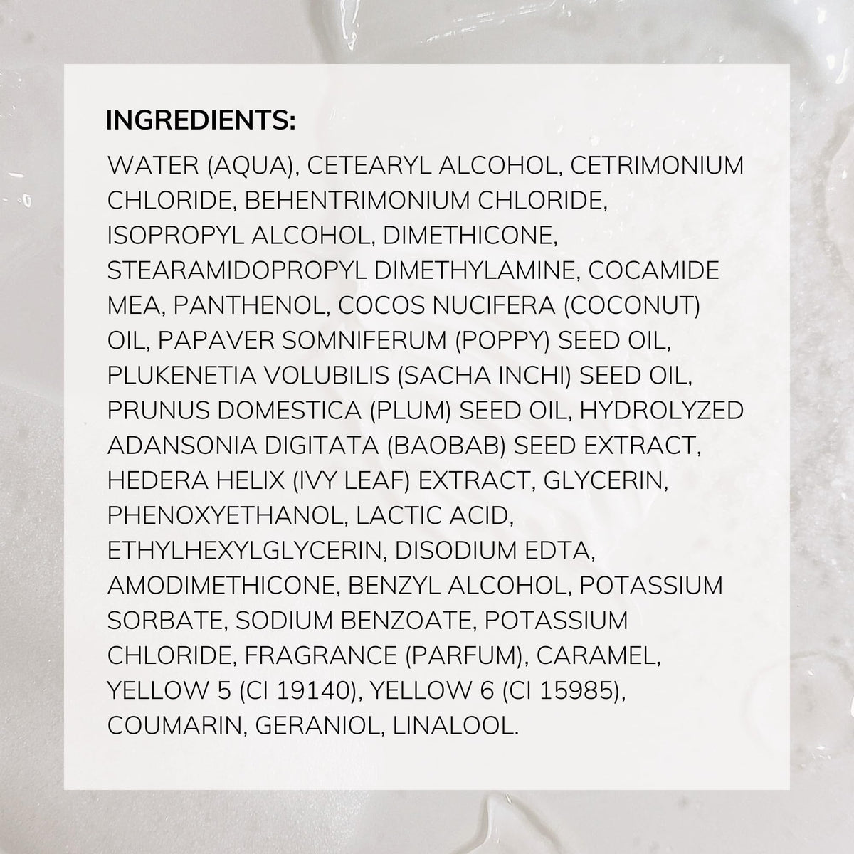 COLLEEN ROTHSCHILD Replenish & Shine after-use glow suggests smooth, manageable hair.
