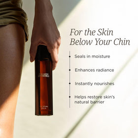Texture of Colleen Rothschild Ritual Body Oil showing non-greasy finish