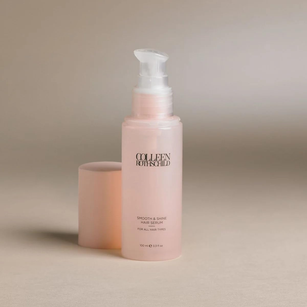 Colleen Rothschild Serum adds soft shine and glossy texture to hair.