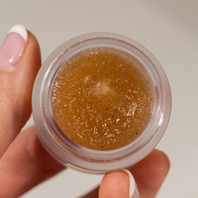 Colleen Rothschild Sugar Lip Scrub packaging appears elegant and premium.