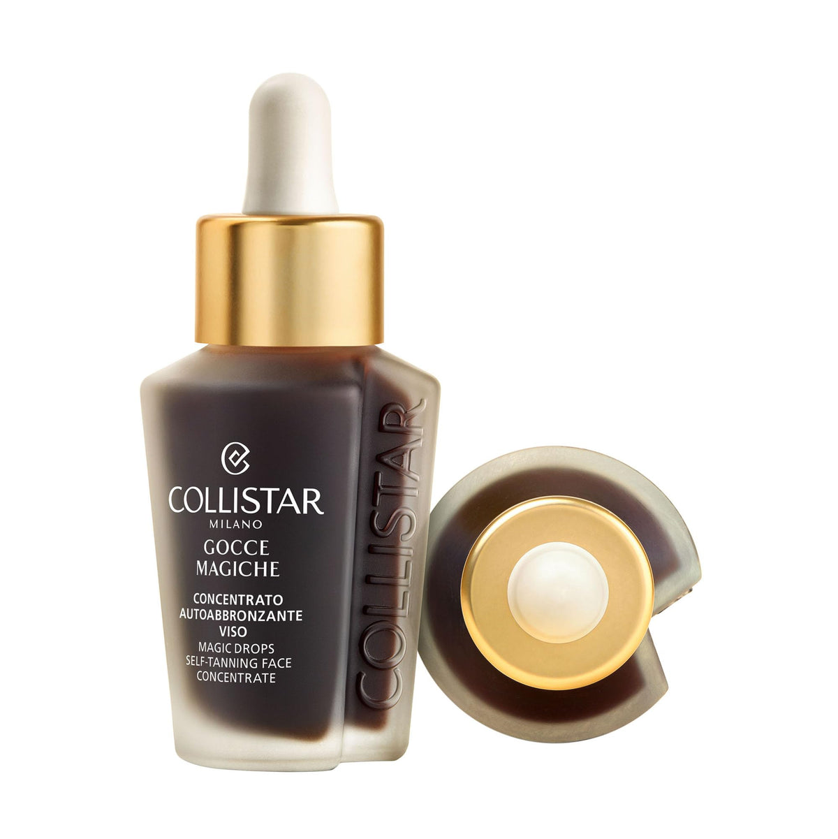Collistar Magic Drops apply on arm shows smooth, even coverage with fast absorption.