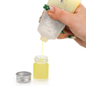 Coloch transparent bottle shows content clearly for quick checks.