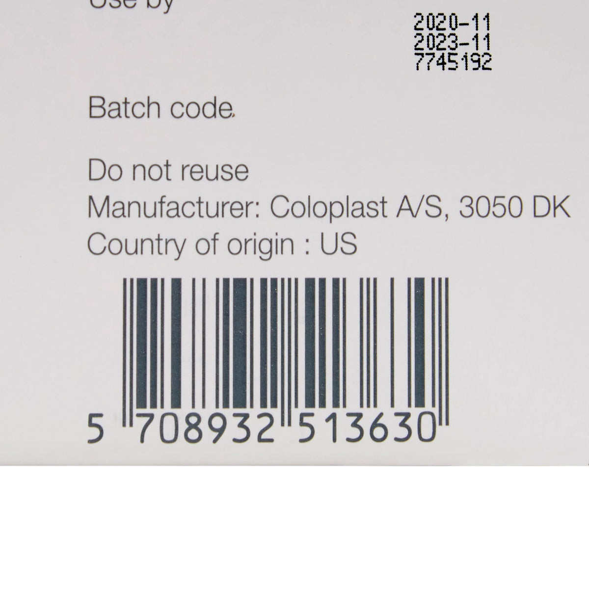 Coloplast Brava lubricating deodorant sachet individual package for discreet daily use