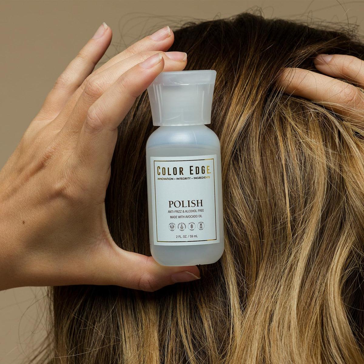 Color Edge Polish softens cuticles for healthier-looking, manageable styling.