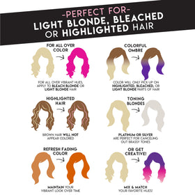 Color Lux Blush shiny, soft finish on hair nourished with coconut oil and shea butter