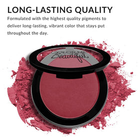 Application brush used with Color Pro Blush for precise cheek placement.