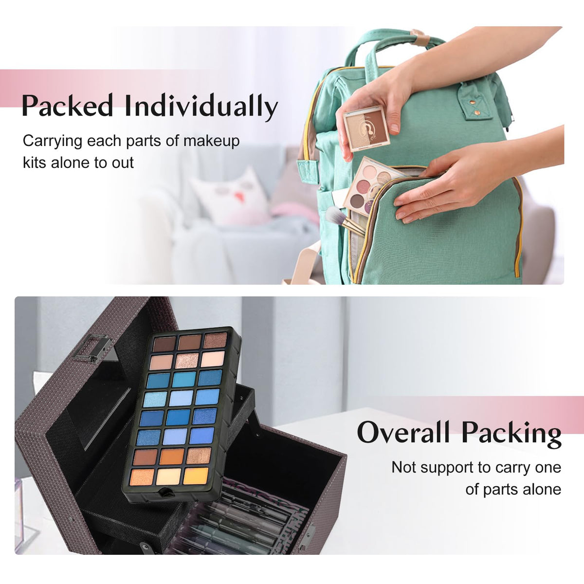 Color Nymph 4-color glitter palette adds sparkle for parties