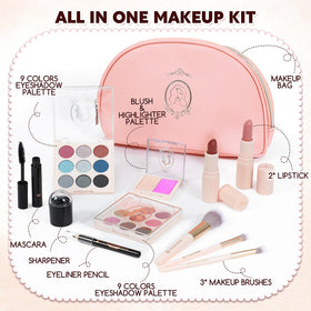 Color Nymph blush-highlighter palette for a natural glow.