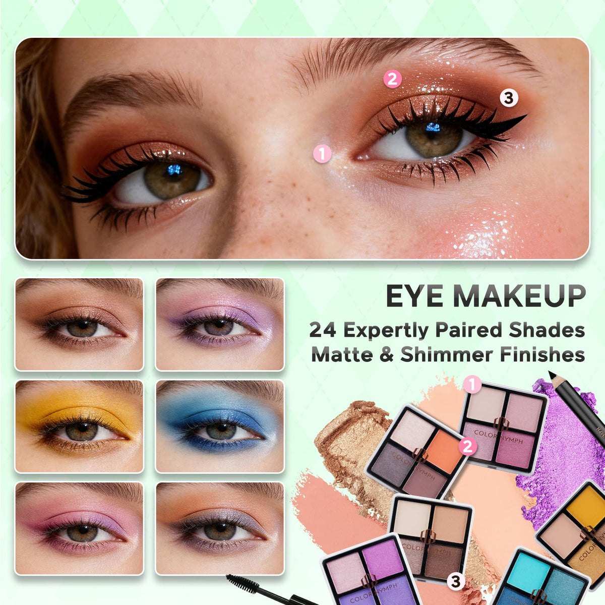 Color Nymph bronzer and highlighter add warm dimension for day or night