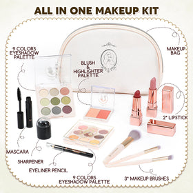 Color Nymph eyeshadow palette 2x9 colors displays rich pigments and blendable textures for day or night looks.