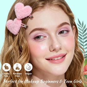Color Nymph gift-ready teen makeup palette, perfect for birthdays or sleepovers.
