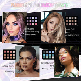 Color Nymph blush and highlighter duo for a fresh, radiant complexion.