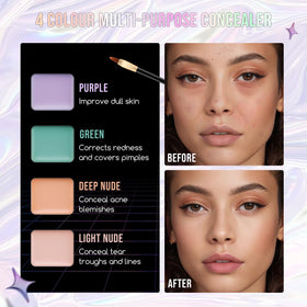 Color Nymph brow wax for shaping and lasting definition.