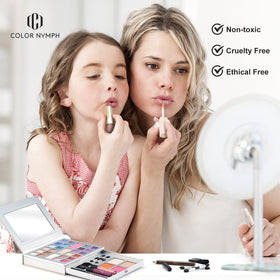 Color Nymph dual-sided applicators simplify precise makeup application.