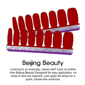 Package of Color Street 16 double-ended strips ready for precise fit