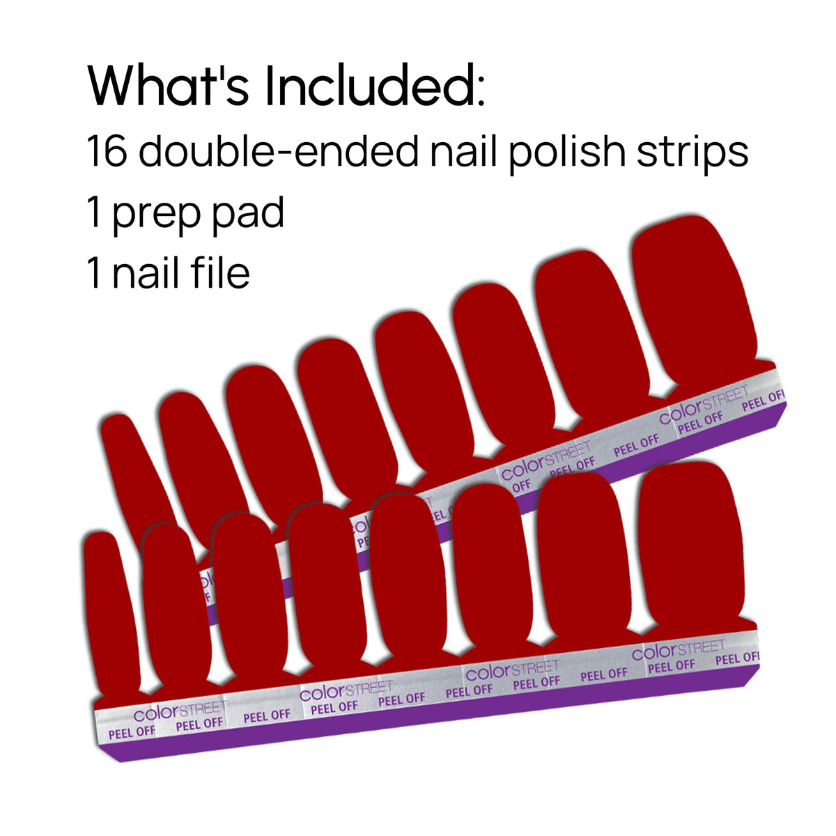 At-home manicure with Color Street Beijing Beauty for quick, stylish nails