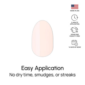 Double-ended Ballet Blush strips provide precise application