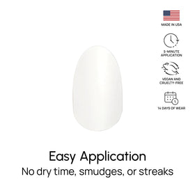 No drying time required with Color Street Clear as Day strips