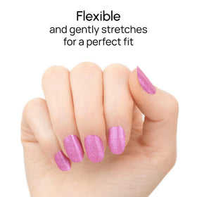 Color Street Czech Me Out easy peel-stick-press application enables at-home salon results.