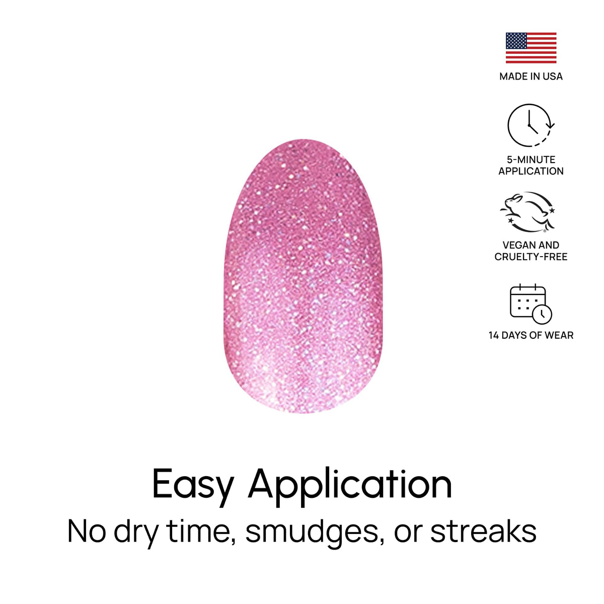 Color Street Czech Me Out salon-quality at-home finish adds sparkle and shine.