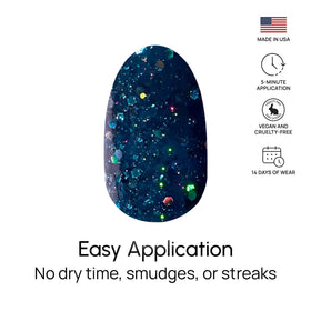 Oceans Apart flexible strips stretch for comfortable, long-lasting wear.