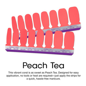 Color Street USA-made real nail polish strips packaging.