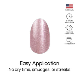 Color Street Princess Cut no drying time feature enables quick, neat nails
