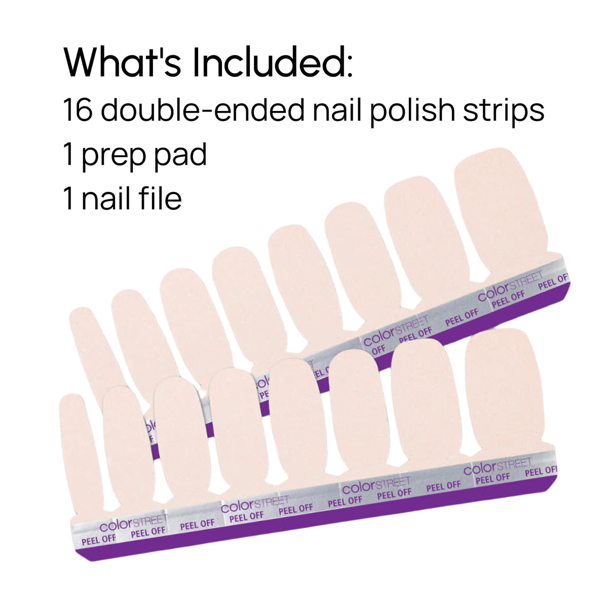 Color Street Shape Shifter ready manicure for casual or festive occasions.